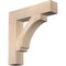 Ekena Millwork Imperial Block Smooth Bracket, Douglas Fir, 5 1/2"W x 28"D x 28"H BKT06X28X28IMP05SDF - alternate 1